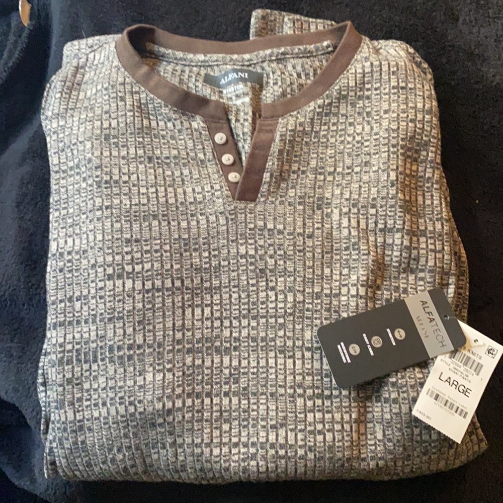 Long sleeve Alfani knit NWT